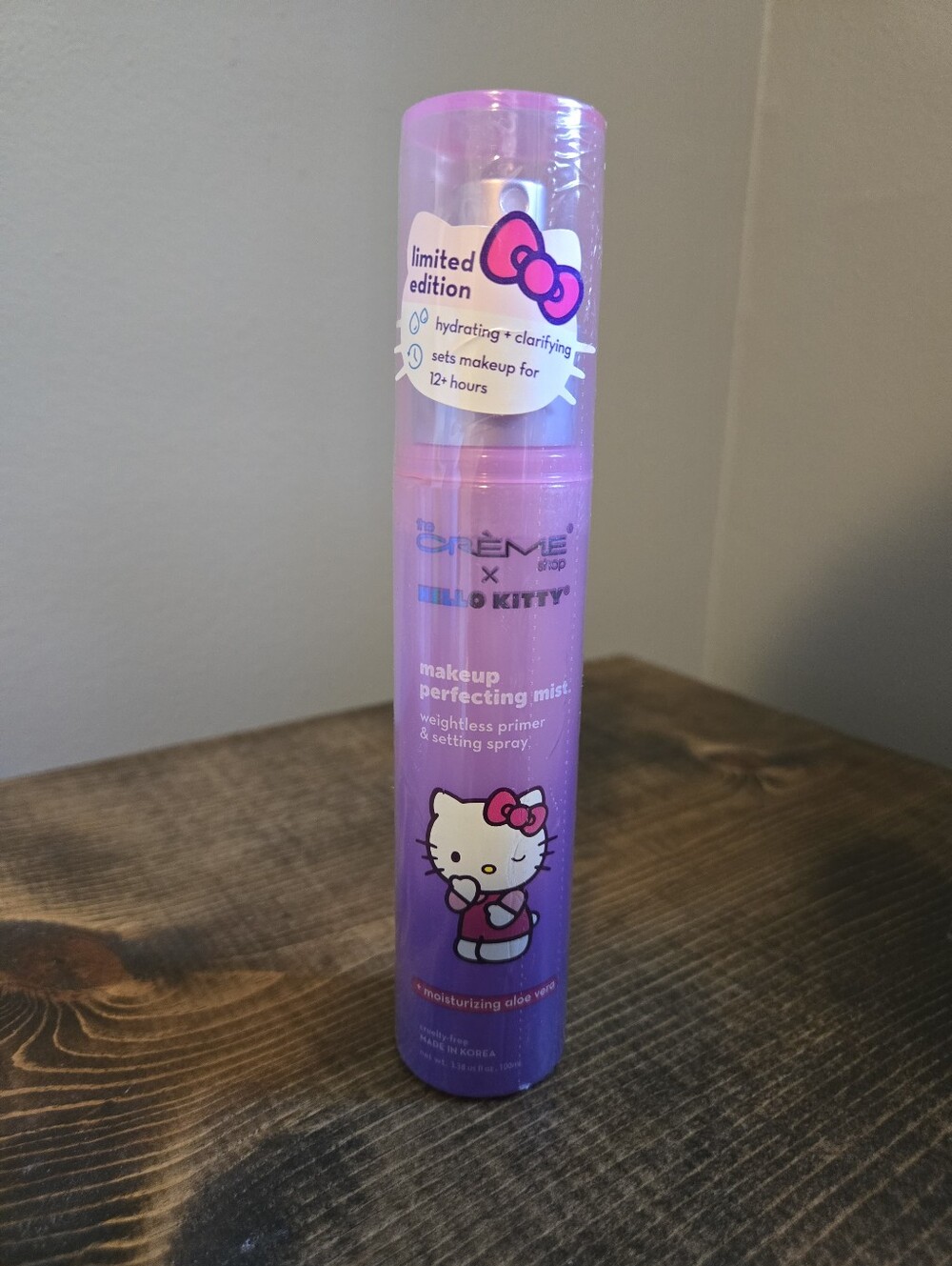 Creme Shop x Hello Kitty Pink Makeup Perfecting Mist - Hydrating Setting Spray